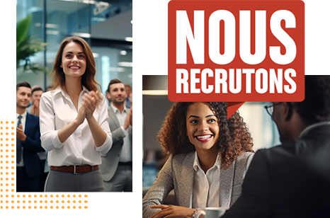 nous recrutons